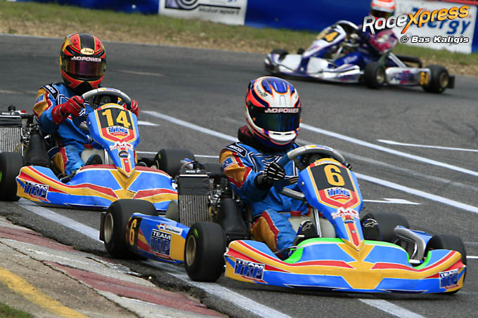 Team TKP: Richard Verschoor Rotax Max Junioren en  Dries Vanthoor naar Senioren